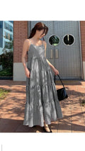 Gingham Tiered Dress - 1