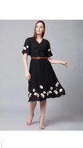 Black Shirt Dress - 1